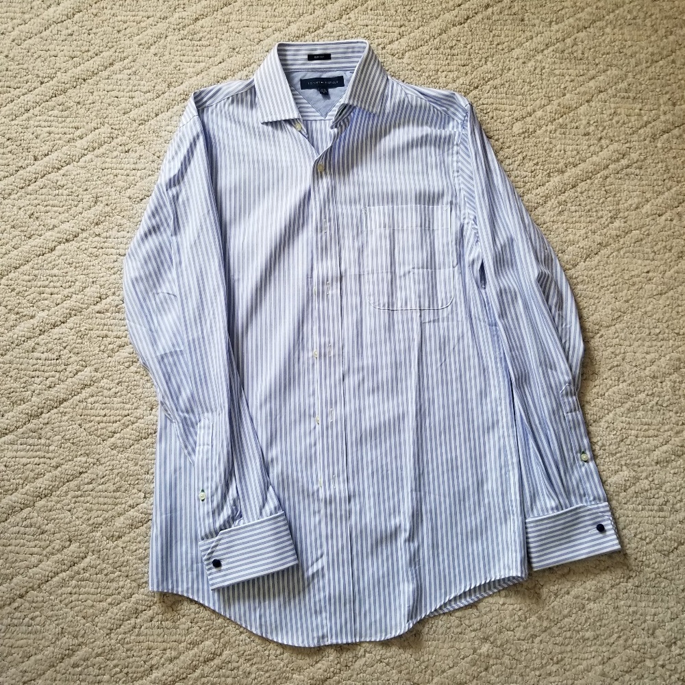 Tommy Hilfiger french cuff dress shirt